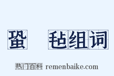 蛩駏毡组词是什么意思的图片